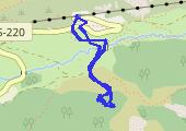 VF Clots de l'Aspra z Wojtkiem 2022-09-25 14:06 - mapa trasy gps - wędrówka