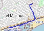 Ze stacji 2022-10-02 15:44 - mapa trasy gps - marsz