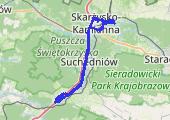 Trasa z dnia 2022-10-05 18:08 - mapa trasy gps - rower szosowy