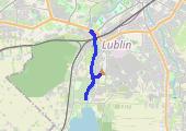 7k - mapa trasy gps - bieganie