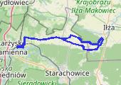 Trasa z dnia 2022-10-07 13:56 - mapa trasy gps - rower szosowy