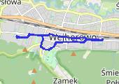 Trasa z dnia 2022-10-08 15:31 - mapa trasy gps - rower trekkingowy