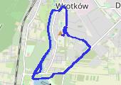 8k - mapa trasy gps - bieganie