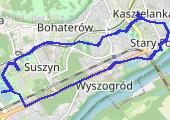 Trasa z dnia 2022-10-16 18:30 - mapa trasy gps - rower górski