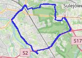 Trasa z dnia 2022-10-17 13:33 - mapa trasy gps - rower górski