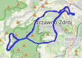Trasa z dnia 2022-10-17 18:30 - mapa trasy gps - rower górski