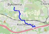 Trasa z dnia 2022-10-17 08:05 - mapa trasy gps - rower górski