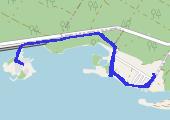 Trasa z dnia 2022-10-18 14:52 - mapa trasy gps - rower trekkingowy