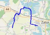 Trasa z dnia 2022-06-26 19:58 - mapa trasy gps - rower szosowy