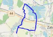 Trasa z dnia 2022-06-23 20:19 - mapa trasy gps - rower szosowy