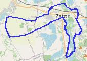 Trasa z dnia 2022-05-15 12:26 - mapa trasy gps - rower szosowy