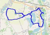 Trasa z dnia 2021-09-11 18:50 - mapa trasy gps - rower szosowy