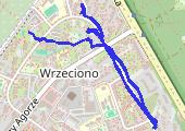 Trasa z dnia 2022-10-24 15:32 - mapa trasy gps - spacer