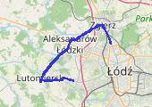 Z Perro do lekarza, E 1583 LHL - poprawić 2022-10-24 14:08 - mapa trasy gps - samochód