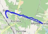 Trasa z dnia 2013-08-23 10:44 - mapa trasy gps - marsz
