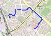 Trasa z dnia 2022-10-18 16:34 - mapa trasy gps - rower górski