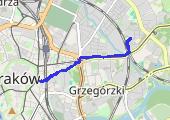 Trasa z dnia 2022-10-25 08:26 - mapa trasy gps - rower górski