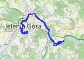 Trasa z dnia 2022-10-30 14:56 - mapa trasy gps - rower trekkingowy