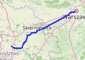 IR WY-EL 2022-10-27 17:20 - mapa trasy gps - pociąg