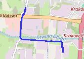 Trasa z dnia 2022-11-03 14:06 - mapa trasy gps - marsz