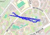 Trasa z dnia 2022-11-06 17:33 - mapa trasy gps - spacer