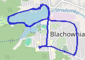 Wieczorny spacer - mapa trasy gps - spacer