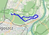 Trasa z dnia 2022-11-11 16:19 - mapa trasy gps - rower górski