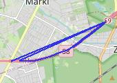 Trasa z dnia 2022-11-15 09:20 - mapa trasy gps - paralotnia