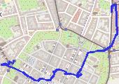Trasa z dnia 2022-11-19 15:20 - mapa trasy gps - spacer