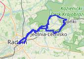 Poranna_przejażdżka_rowerem_górskim (3) - mapa trasy gps - rower górski