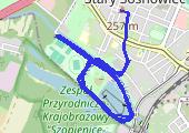 Trasa z dnia 2013-08-23 13:57 - mapa trasy gps - rower górski