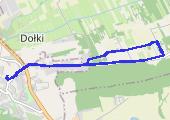 Trasa z dnia 2022-11-23 20:11 - mapa trasy gps - bieganie