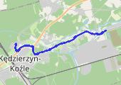 Trasa z dnia 2022-11-30 17:23 - mapa trasy gps - rower szosowy