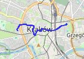 Trasa z dnia 2022-12-13 12:33 - mapa trasy gps - rower górski