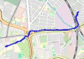 Trasa z dnia 2022-12-09 15:14 - mapa trasy gps - rower górski