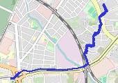 Trasa z dnia 2022-12-07 14:02 - mapa trasy gps - rower górski