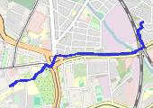 Trasa z dnia 2022-12-06 15:07 - mapa trasy gps - rower górski