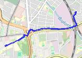 Trasa z dnia 2022-12-05 15:25 - mapa trasy gps - rower górski