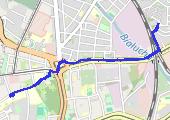 Trasa z dnia 2022-12-02 08:07 - mapa trasy gps - rower górski