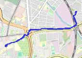 Trasa z dnia 2022-12-01 15:20 - mapa trasy gps - rower górski