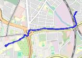 Trasa z dnia 2022-11-30 15:20 - mapa trasy gps - rower górski