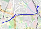 Trasa z dnia 2022-11-29 15:43 - mapa trasy gps - rower górski