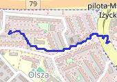 Trasa z dnia 2022-12-16 23:19 - mapa trasy gps - marsz
