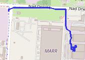 Trasa z dnia 2022-12-19 13:21 - mapa trasy gps - marsz