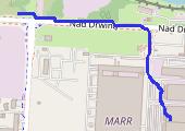 Trasa z dnia 2022-12-19 22:22 - mapa trasy gps - marsz