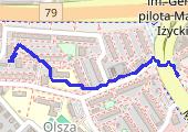 Trasa z dnia 2022-12-19 23:21 - mapa trasy gps - marsz