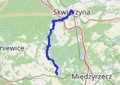 2022_07 - mapa trasy gps - rower górski
