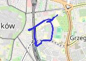 Trasa z dnia 2022-12-22 13:26 - mapa trasy gps - rower górski