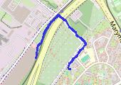 Trasa z dnia 2023-01-04 17:58 - mapa trasy gps - spacer