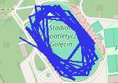3 - mapa trasy gps - bieganie